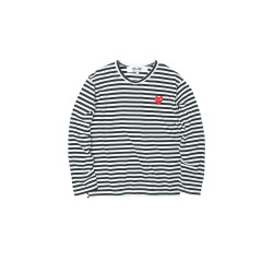 ●7월 판매 11위● COMME DES GARCONS 꼼데가르송 하트 단가라 긴팔 3COLOR