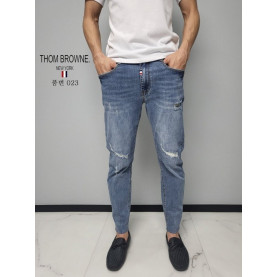 THOM BROWNE 톰브라운 컷팅 청바지 (023)