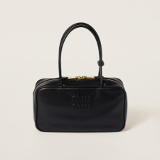35위 MIUMIU 미우미우 보 가죽 탑 핸들백 5BB172 3COLOR