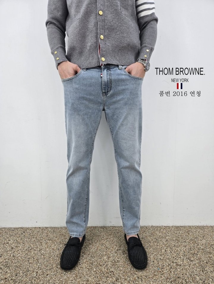 THOM BROWNE 톰브라운 슬림 청바지 (2016)