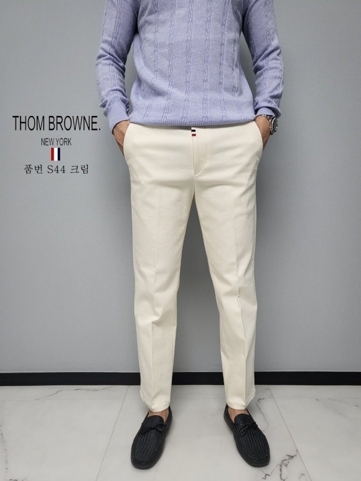 THOM BROWNE 톰브라운 코튼 츠노 팬츠 (S44) 5COLOR