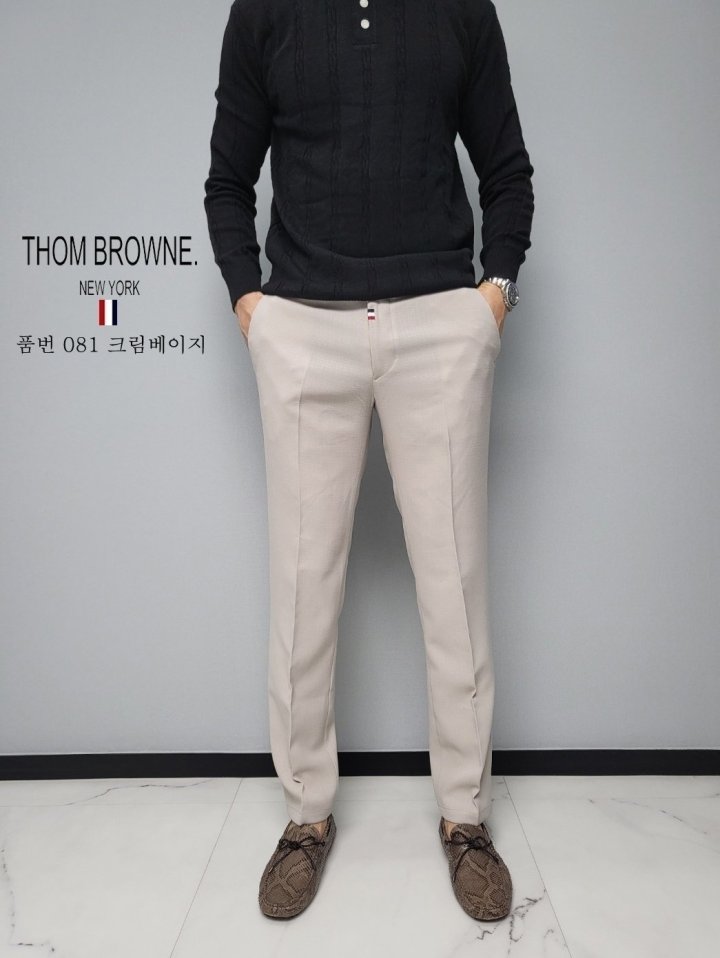 THOM BROWNE 톰브라운 쿨 린넨 슬랙스(081) 3COLOR