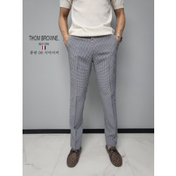 THOM BROWNE 톰브라운 린넨 시어서커 슬랙스 (06)