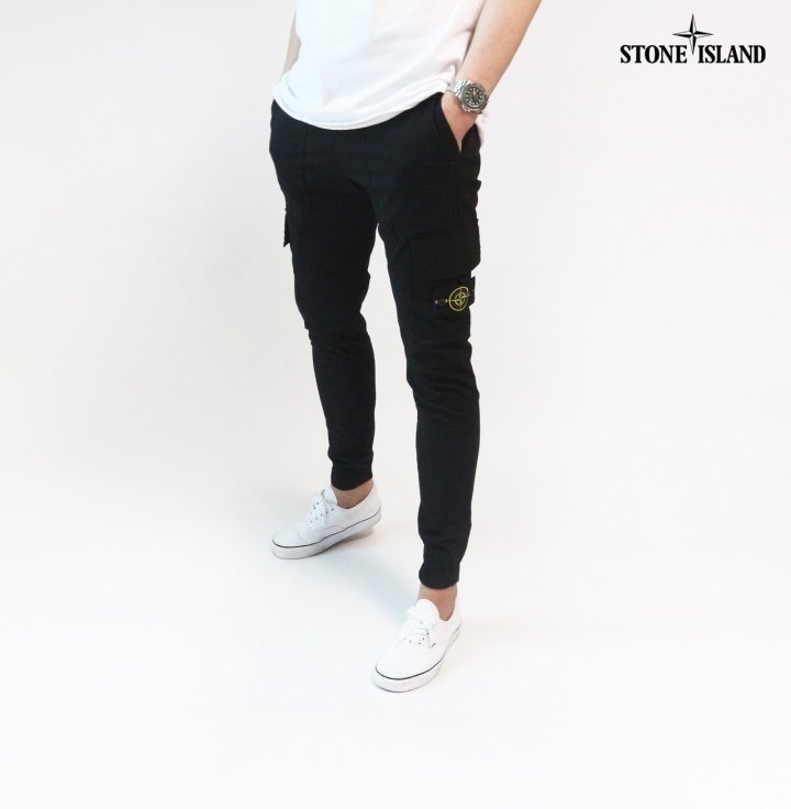 STONE ISLAND 스톤아일랜드 린넨조거카고팬츠 3COLOR
