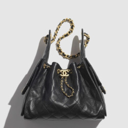 16위 CHANEL 샤넬 25백 버킷백 AS1051-5 (램스킨/캐비어) (스몰/미디움)