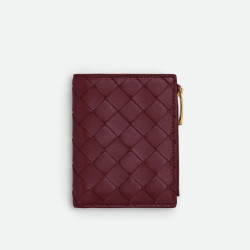 BOTTEGA VENETA 보테가베네타 스몰 인트레치아토 폴더형 지갑 742330