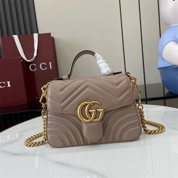 GUCCI 구찌 GG 마몽 미니 탑 핸들백 547260