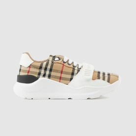 BURBERRY 버버리 남여공용 리지스 스니커즈 80505091