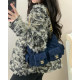 CHANEL 샤넬 25C 워시드 데님 호보백 라지 AS7045