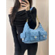 CHANEL 샤넬 25C 크루즈 데님 포켓 호보백 라지 제니백 AS7045