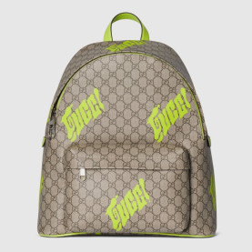 GUCCI 구찌 프린트 미디엄 백팩 834466