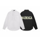 BALENCIAGA 발렌시아가 03 테이프 로고 셔츠