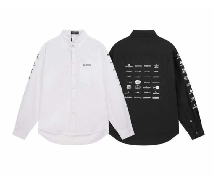 BALENCIAGA 발렌시아가 04 아카이브 로고 셔츠