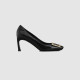 ROGER VIVIER 로저비비에  트럼펫 메탈 버클 펌프스 4001