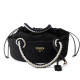 PRADA 프라다 드로스트링 라피아 스몰 토트백 1BA463 2COLOR