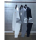 THOM BROWNE 톰브라운 4BAR 와플 맨투맨