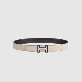 HERMES 에르메스 Tonight Color 벨트 버클 리버서블 가죽 스트랩