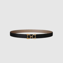 HERMES 에르메스 아라베스크 벨트 버클 리버서블 가죽 스트랩