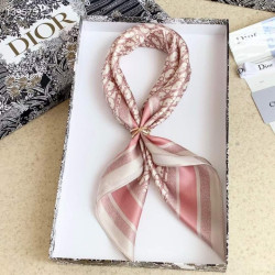 DIOR 디올 실크 사각 스카프 4COLOR