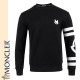 MONCLER 몽클레어 M자수 삼선 맨투맨