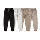 FEAR OF GOD 피어오브갓 에센셜 735 로고 플리스 스웨트 팬츠
