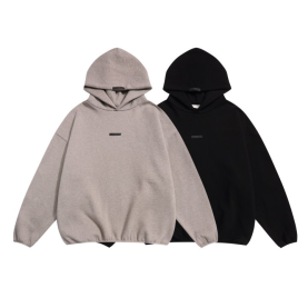 FEAR OF GOD 피어오브갓 에센셜 890 패치 플리스 후드