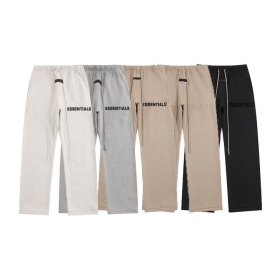 FEAR OF GOD 피어오브갓 에센셜 909 로고 플리스 스웨트 팬츠