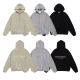 FEAR OF GOD 피어오브갓 에센셜 2010 백 로고 플리스 풀 후드 집업
