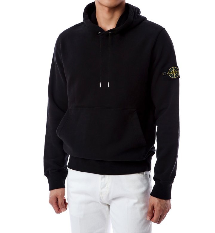 STONE ISLAND 스톤아일랜드 클래식 커플 후드티