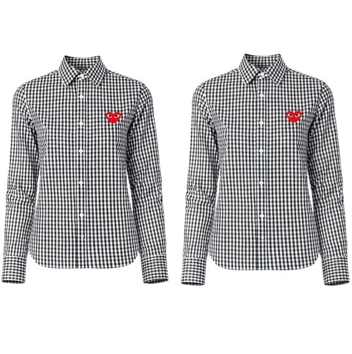 COMME DES GARCONS 꼼데가르송 고방 커플 셔츠