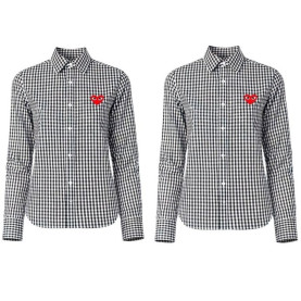 COMME DES GARCONS 꼼데가르송 고방 커플 셔츠
