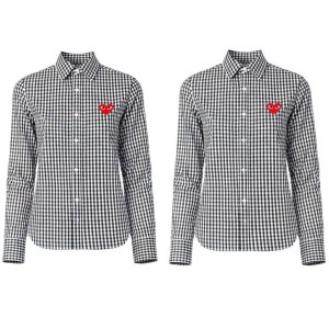 COMME DES GARCONS 꼼데가르송 고방 커플 셔츠