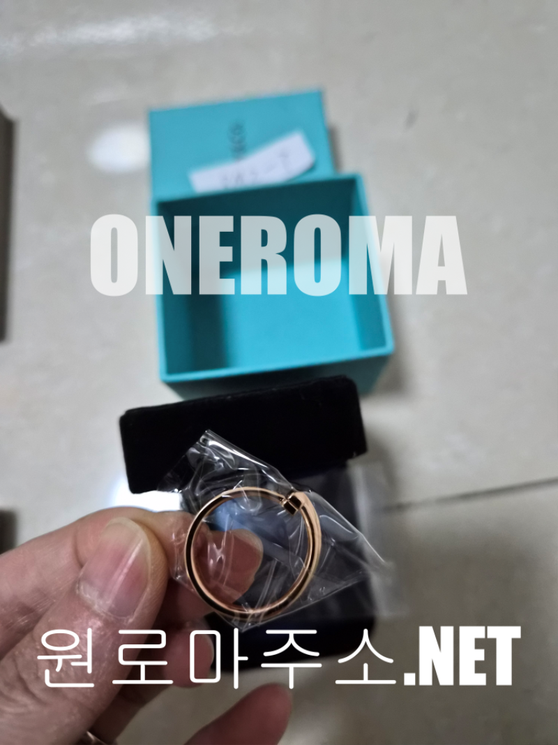 정*윤 고객님 티파니앤코 T1 파베 링