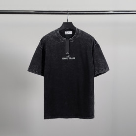 ●7월 판매 6위● STONE ISLAND 스톤아일랜드 서클 피그먼트 반팔티