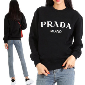 PRADA 프라다 밀라노 클래식 맨투맨