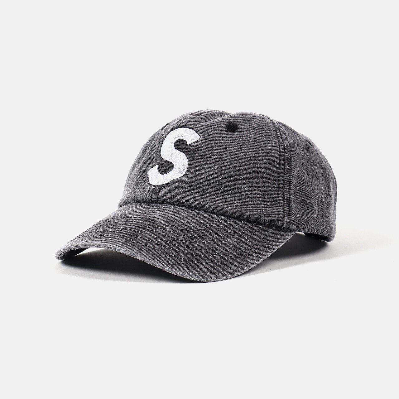 SUPREME 슈프림 S 로고 피그먼트 볼캡