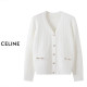  CELINE 셀린느 금장 구르메트 니트 가디건 2COLOR