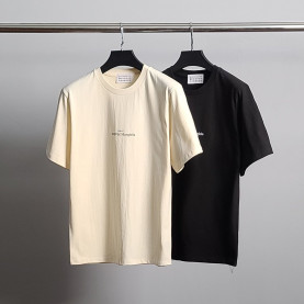 ●7월 판매 2위● MAISON MARGIELA 메종마르지엘라 레터링 프린팅 코튼 반팔티