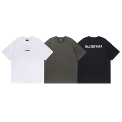 BALENCIAGA 발렌시아가 2380 프론트백 자수 로고 반팔