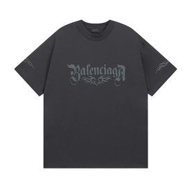 BALENCIAGA 발렌시아가 3192 앤트러사이트 구제 워싱 반팔