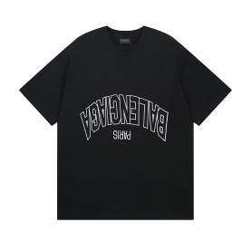 BALENCIAGA 발렌시아가 3271 리버스 로고 반팔