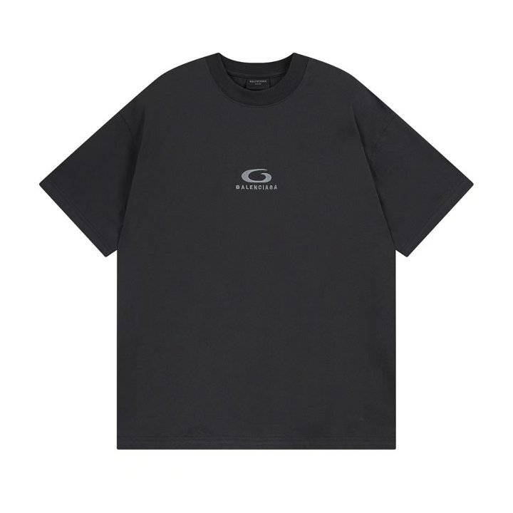 BALENCIAGA 발렌시아가 3303 루프 스포츠 아이콘 워싱 반팔