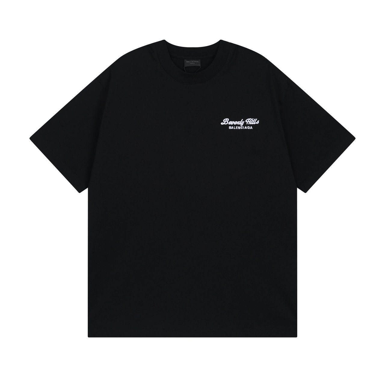 BALENCIAGA 발렌시아가 23141 베버리힐즈 자수 로고 반팔