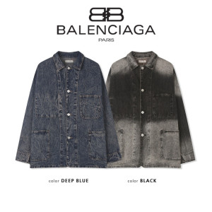 BALENCIAGA 발렌시아가 워싱 PK 데님 야상