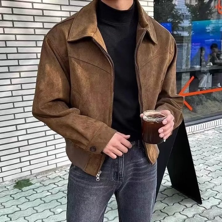 LOROPIANA 로로피아나 스웨이드 자켓 2COLOR