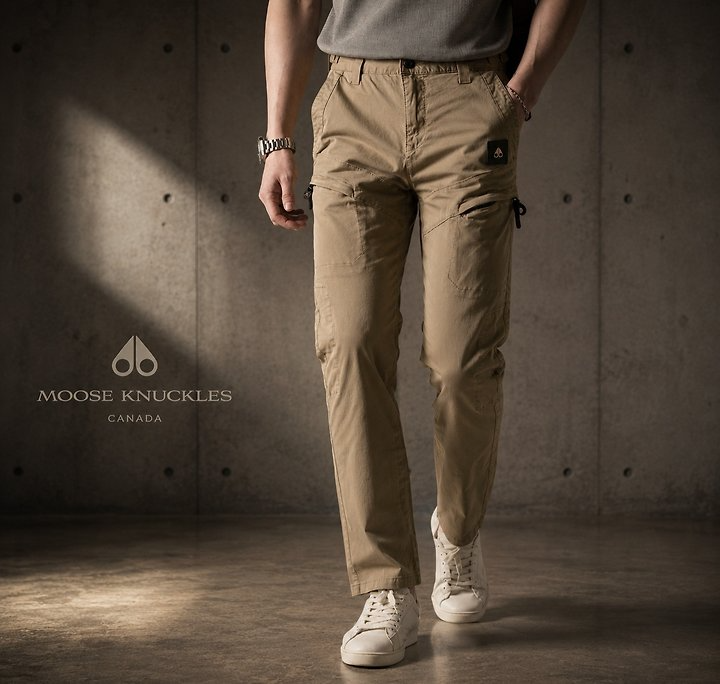MOOSE KNUCKLES 무스너클 카고 팬츠 3COLOR