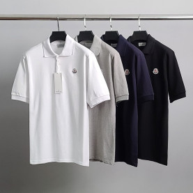 ●7월 판매 7위●  MONCLER 몽클레어 로고와펜 PK 반팔 카라티