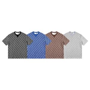 DIOR 디올 6412 오블리크 테리 반팔