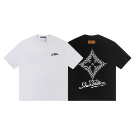 LOUIS VUITTON 루이비통 6365 모노그램 플라워 로고 반팔