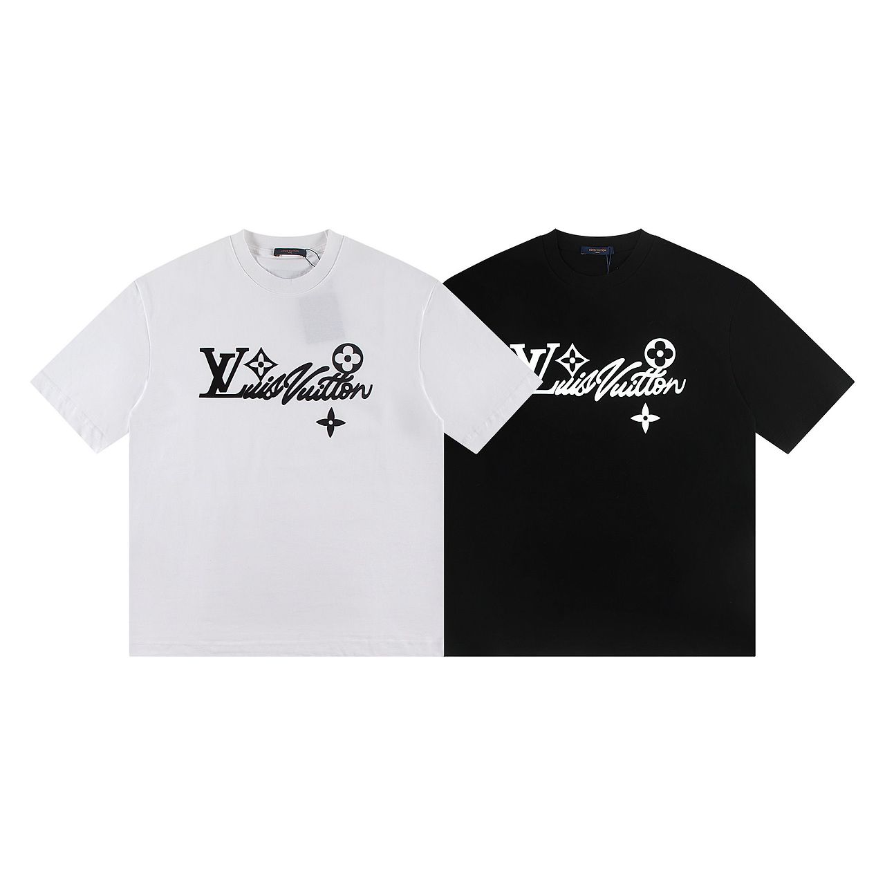 LOUIS VUITTON 루이비통 6486 그래픽 로고 반팔